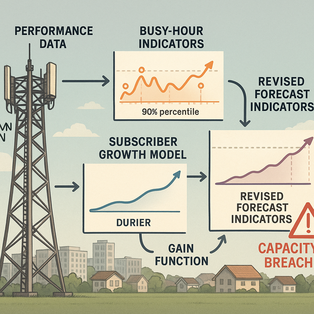 CELL SITE CAPACITY AND CONGESTION DETECTION FOR OPEN RADIO ACCESS NETWORKS