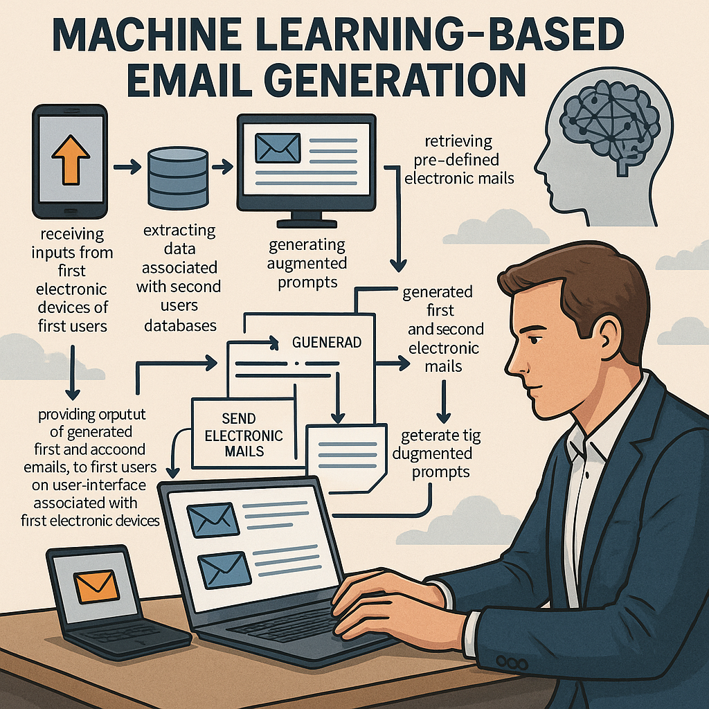 MACHINE LEARNING BASED SYSTEMS AND METHODS FOR GENERATING EMAILS