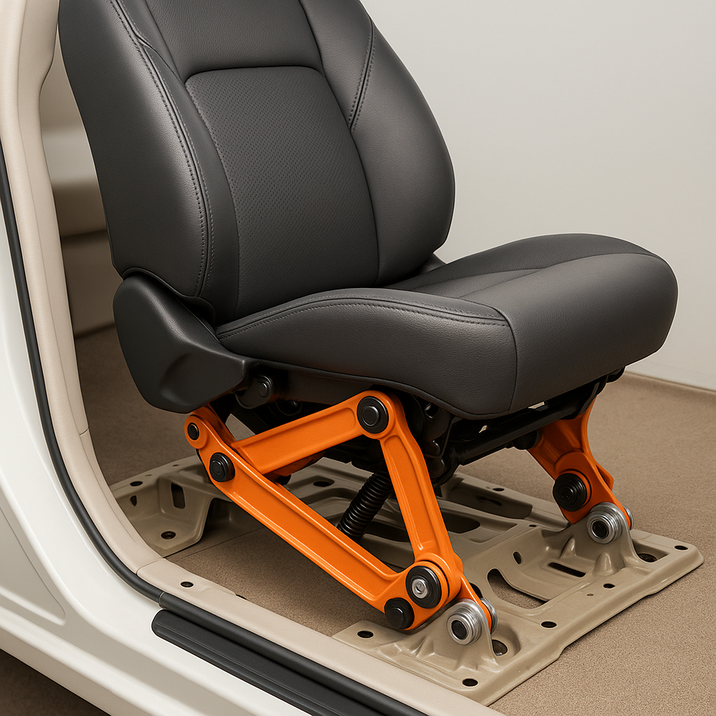 SPINE LOAD REDUCTION SYSTEM FOR A VEHICLE SEAT