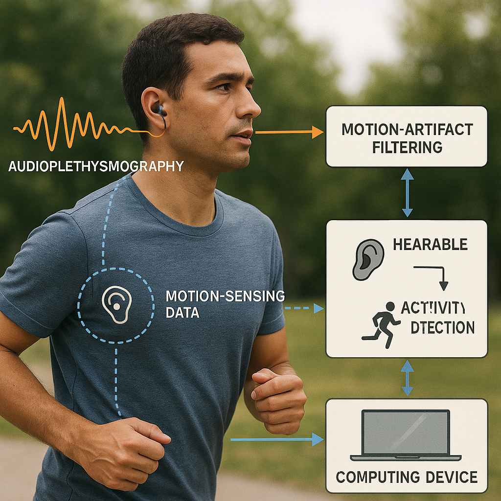 Audioplethysmography And Motion-Sensing Data Fusion