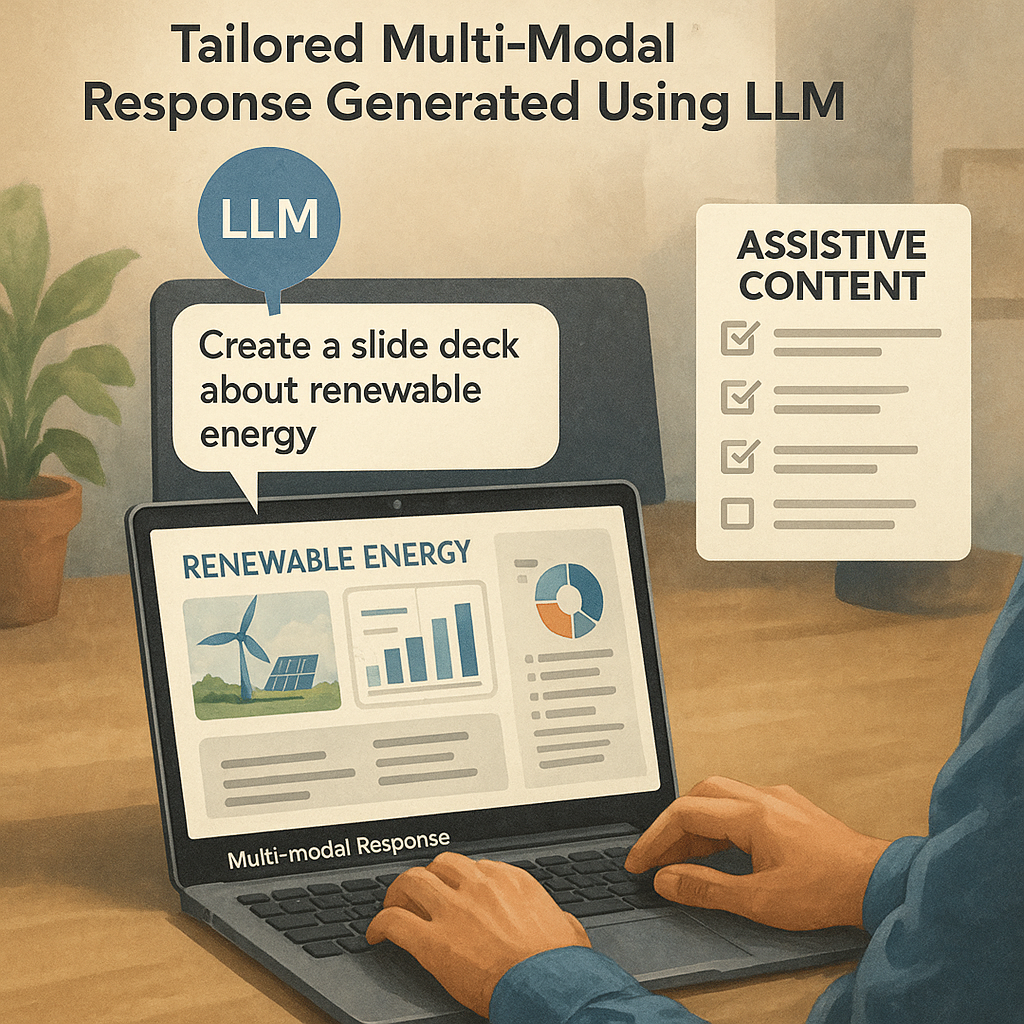 GENERATING TAILORED MULTI-MODAL RESPONSE(S) THROUGH UTILIZATION OF LARGE LANGUAGE MODEL(S) AND/OR OTHER GENERATIVE MODEL(S)