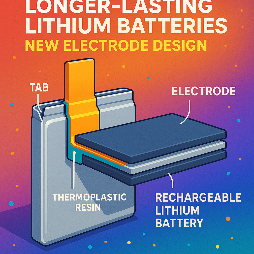 Longer-Lasting Lithium Batteries: New Electrode Design Boosts Reliability for Electric Vehicles and Devices