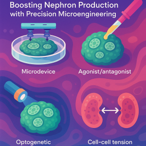 Optimizing Lab-Grown Kidney Tissues: Boosting Nephron Production with Precision Microengineering