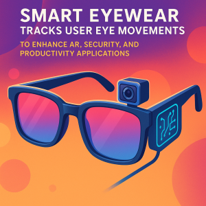 Smart Eyewear Tracks User Eye Movements to Enhance AR, Security, and Productivity Applications