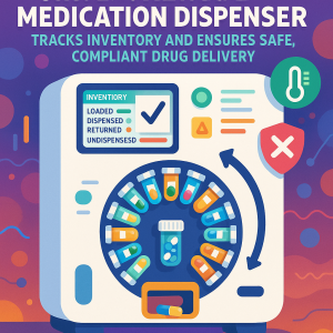 Smart Remote Medication Dispenser Tracks Inventory and Ensures Safe, Compliant Drug Delivery