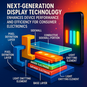 Next-Generation Display Technology Enhances Device Performance and Efficiency for Consumer Electronics