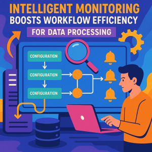 Intelligent Monitoring Boosts Workflow Efficiency for Data Processing in Enterprise Operations
