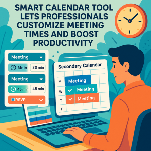Headline:  
Smart Calendar Tool Lets Professionals Customize Meeting Times and Boost Productivity
