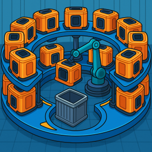 Automated Ring-Shaped Storage System Boosts Carrier Transport for Semiconductor Manufacturing