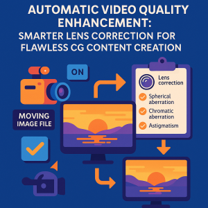 Automatic Video Quality Enhancement: Smarter Lens Correction for Flawless CG Content Creation